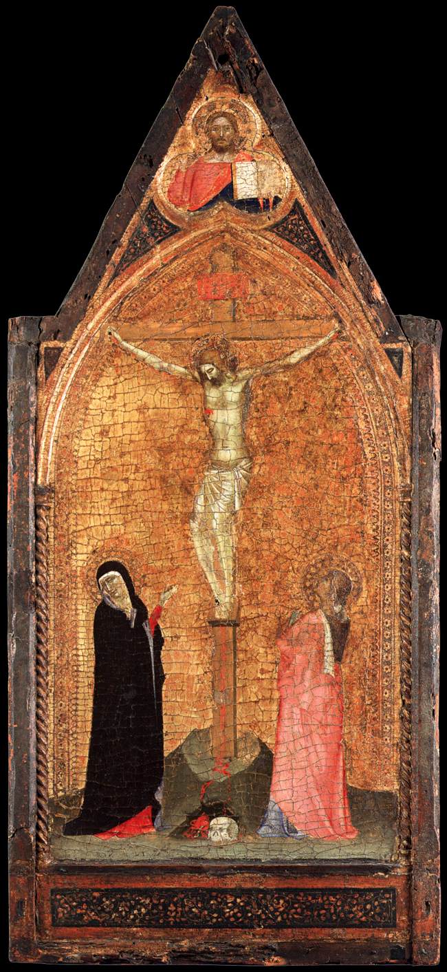 صلب وباركة المسيح - برناردو دادي