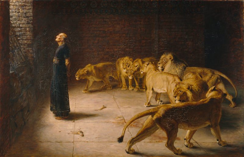 Daniel’s Answer to the King - Briton Rivière