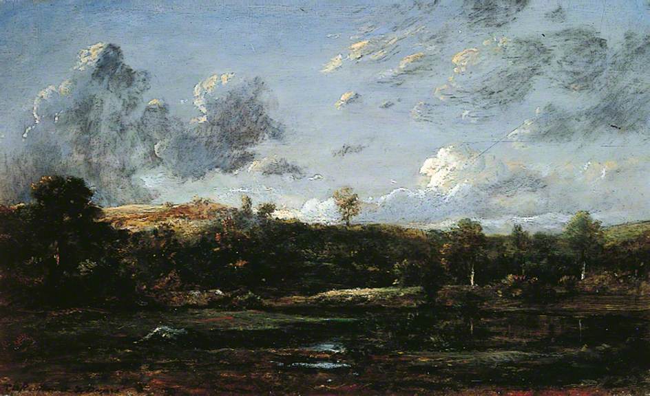 Dans les Landes - Théodore Rousseau