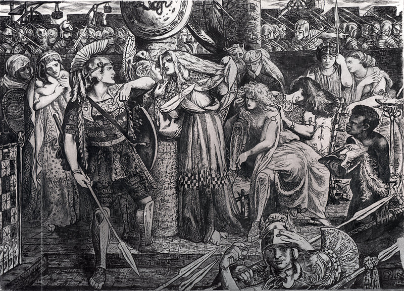 Cassandre - Dante Gabriel Rossetti