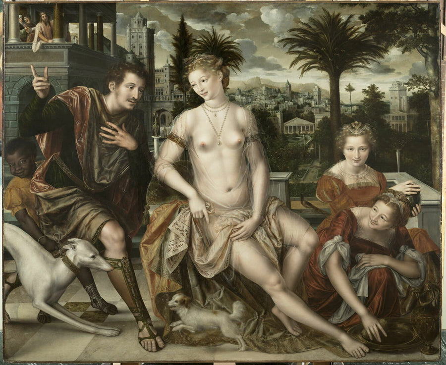 David et Bethsabée - Jan Massys