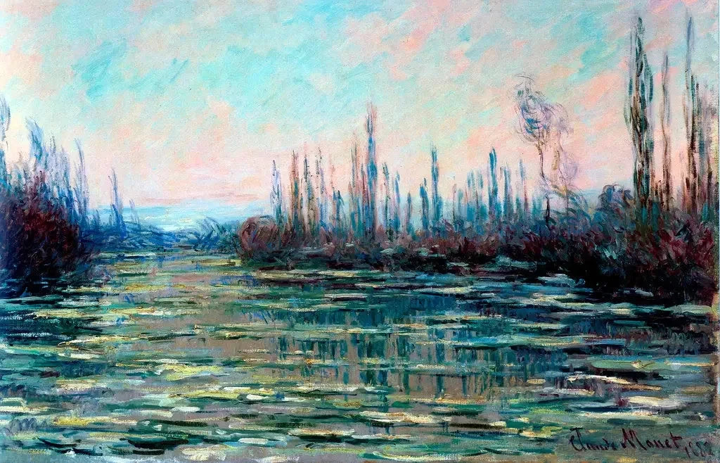 La Débâcle W571 par Claude Monet, Kunstmuseum Bern