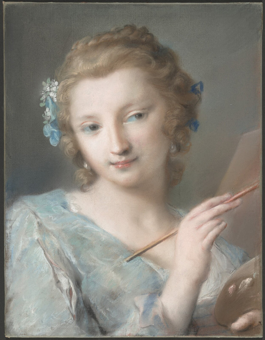 Allegory of Painting - Rosalba Carriera