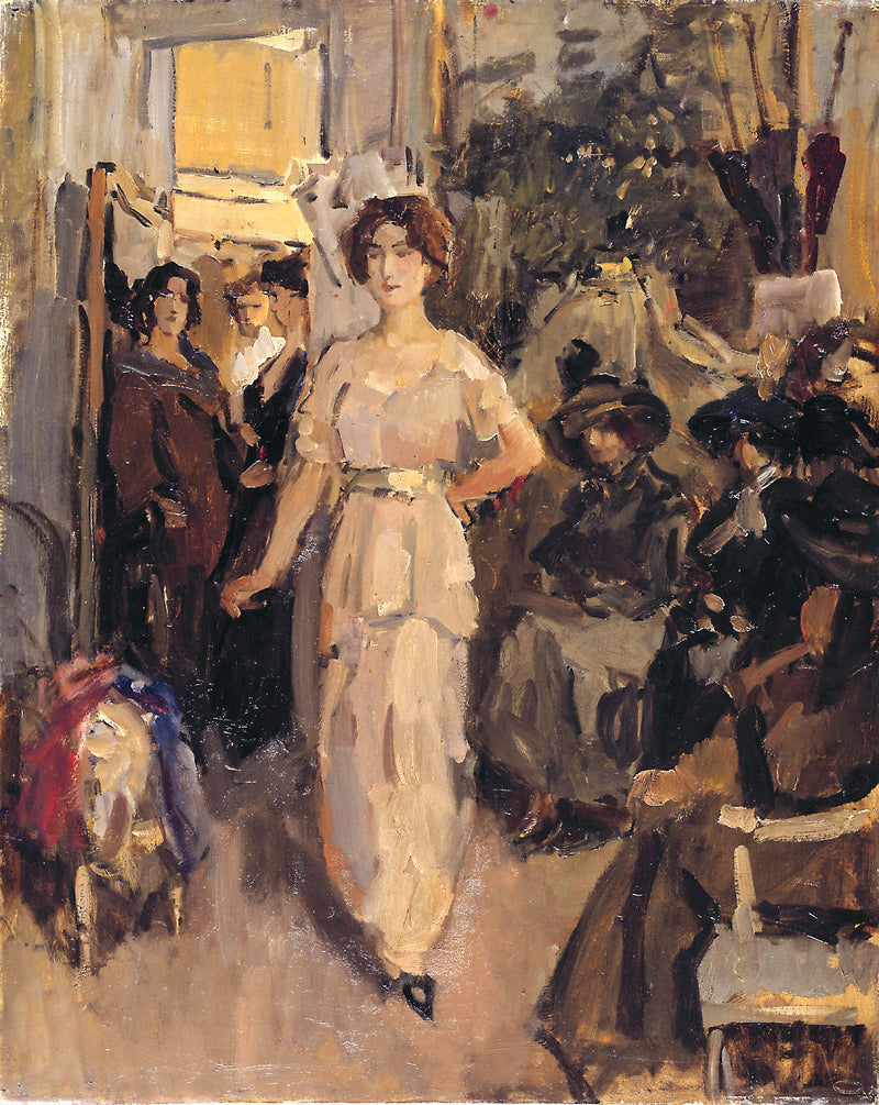 Défilé de mode chez Hirsch - Isaac Israëls