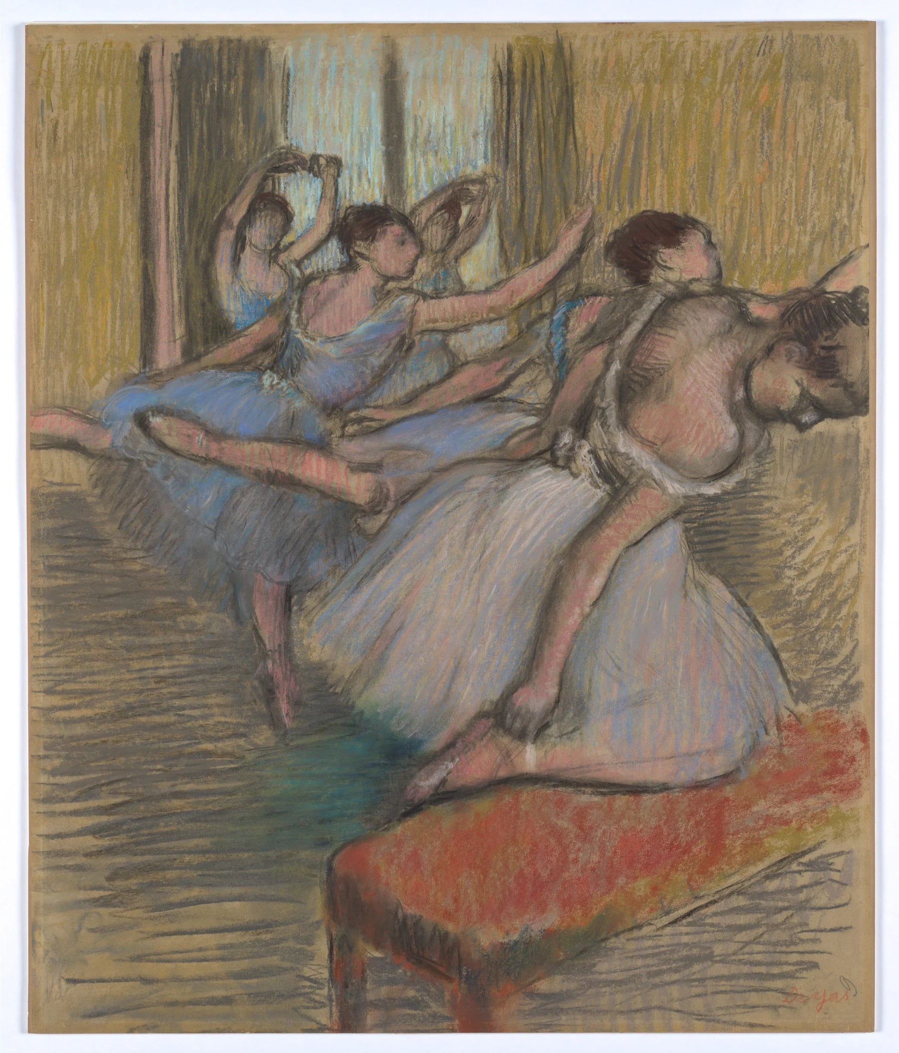 Les Danseurs par Edgar Degas – reproduction peinture à l’huile sur toile