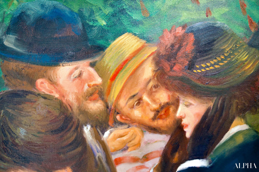 Déjeuner des Canotiers (Renoir) - Alpha Reproduction | 160 x 120 cm Reproductions de tableaux à la peinture à l’huile