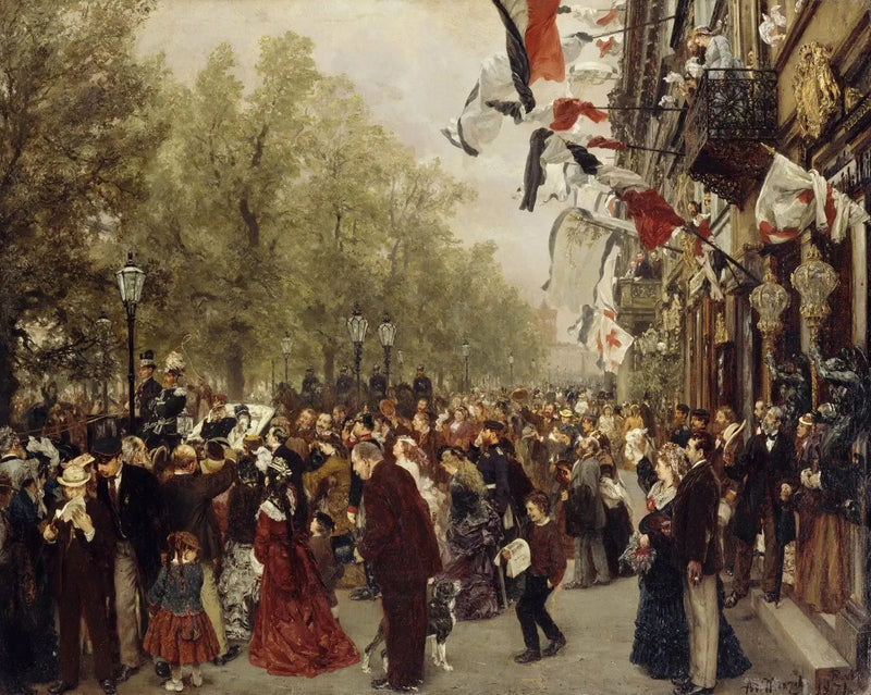 انطلاق الملك غويللم الأول للجيش في 31 يوليو 1870 - أدولف فون مينزل