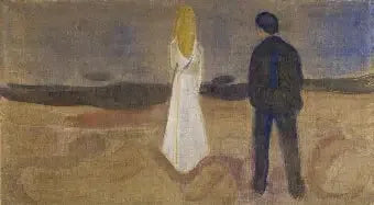 إنسانان. العزلة (فريز رينهاردت) - إدفارد مونش