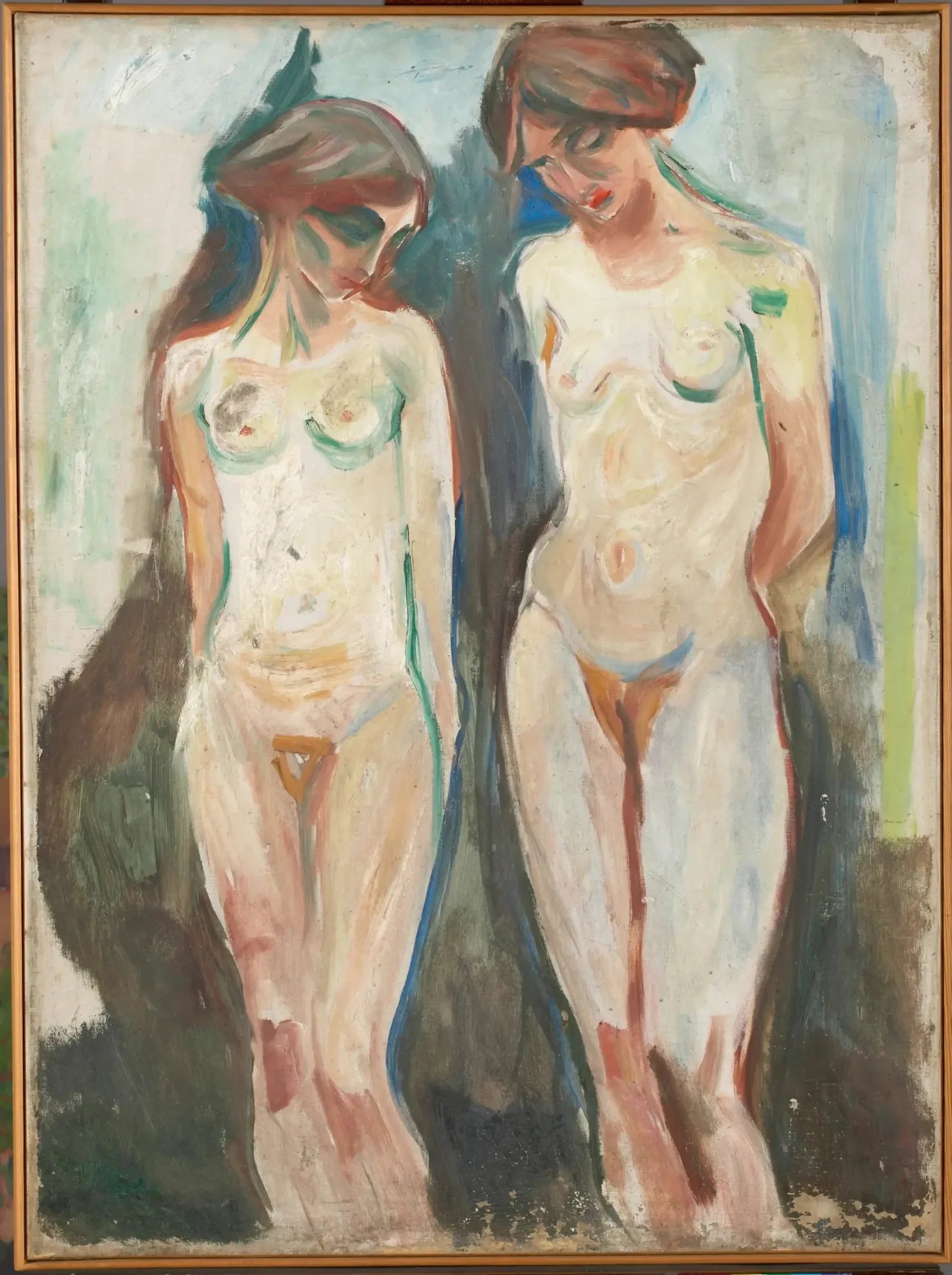 Deux Grâces - Edvard Munch image 1 copie de tableau peinte à la main