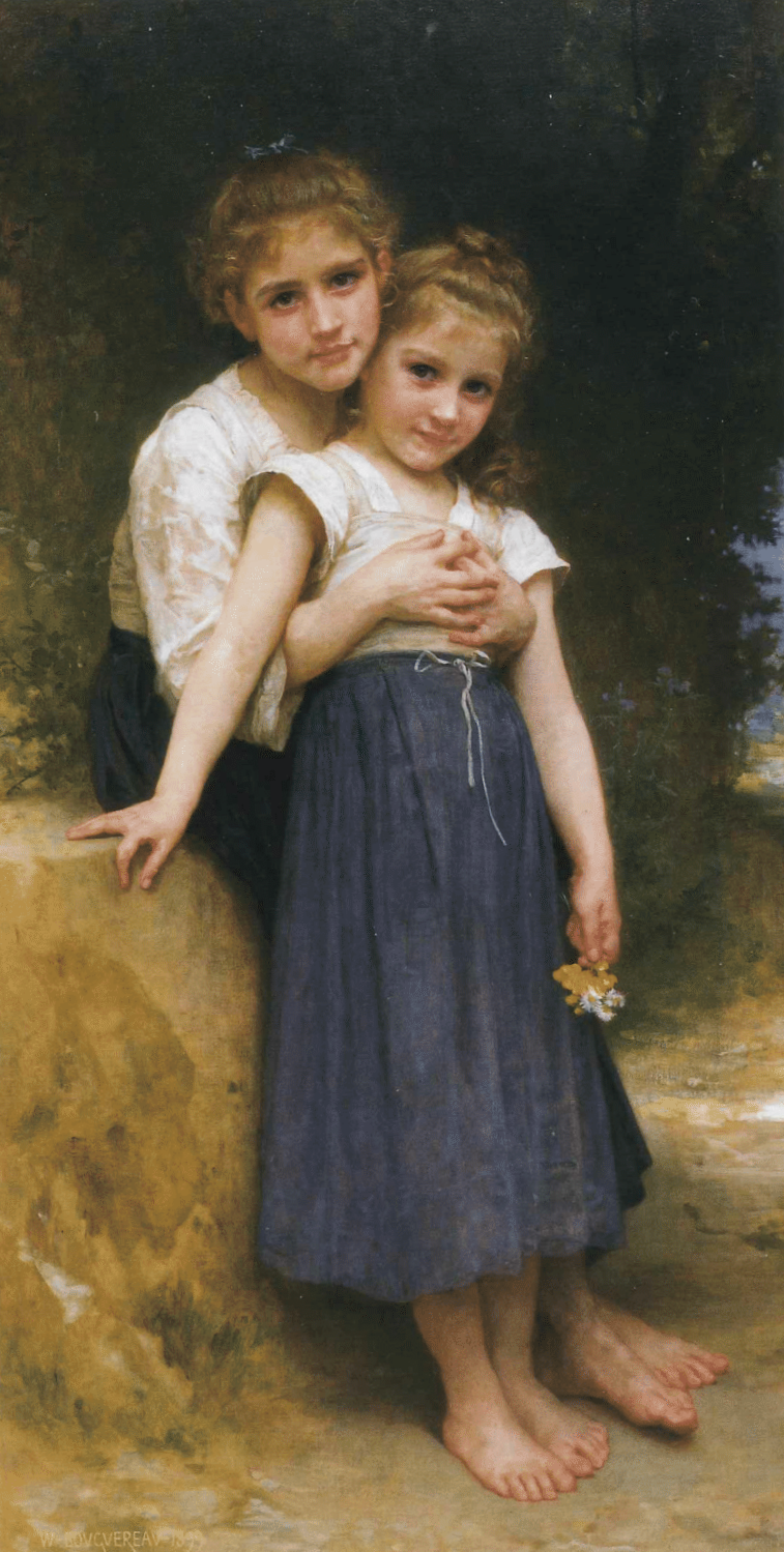 Les Deux Sœurs (1899) - Bouguereau