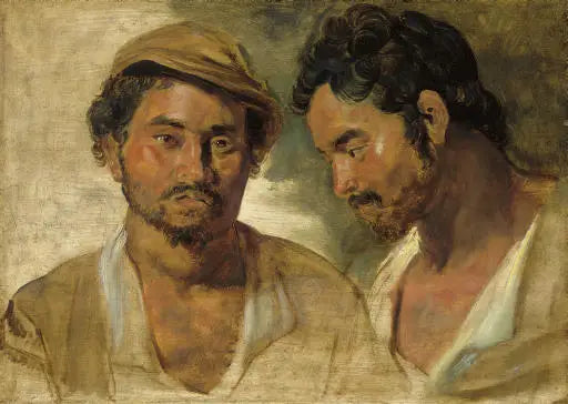 رأسان لدراسة لرجل من الجنوب - بيتر بول روبنز