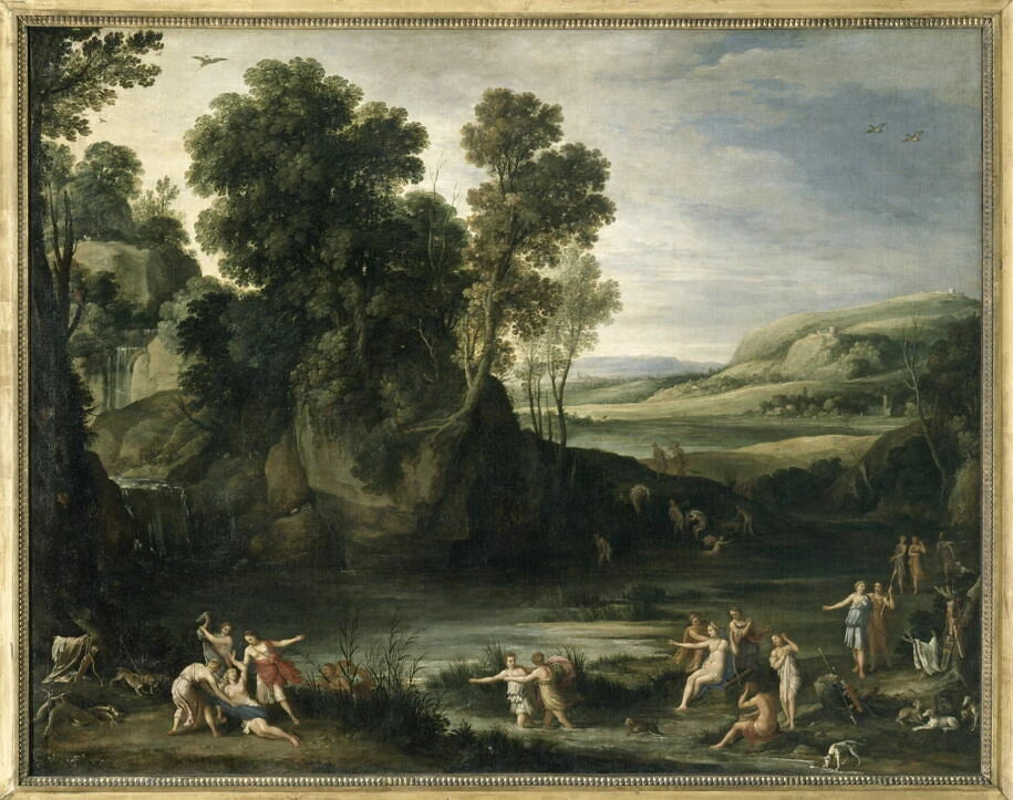 Diane découvrant la grossesse de Callisto - Paul Bril