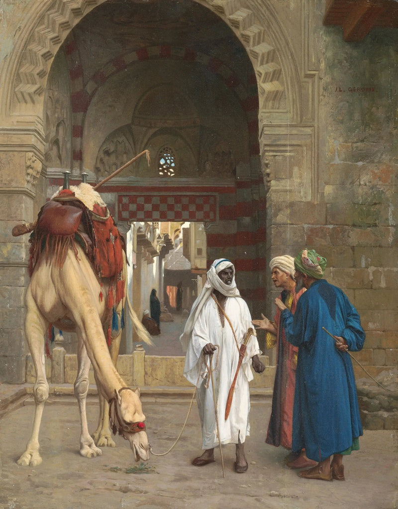نزاع العرب - جان-ليون جيروم