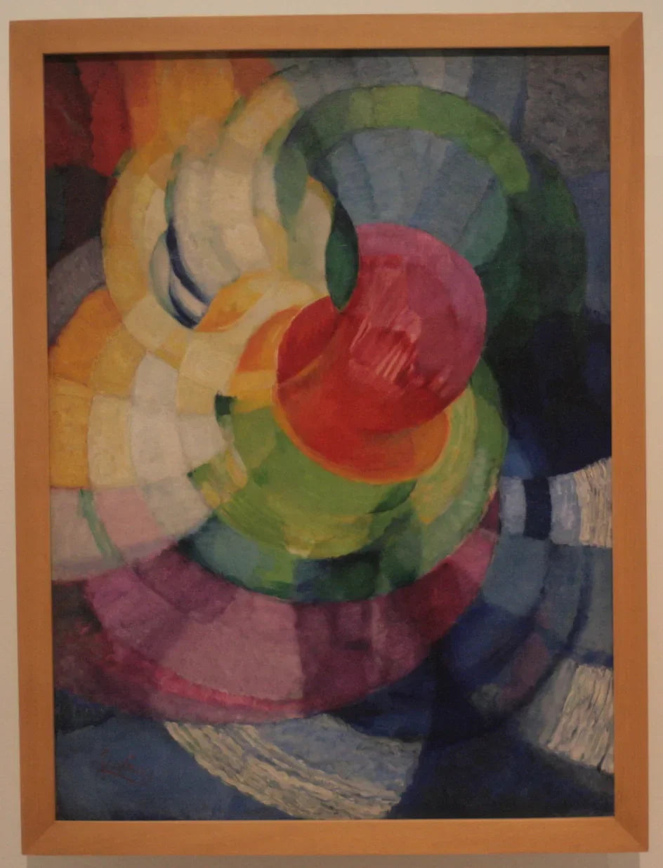 Disques de Newton - František Kupka image 1 reproduction d’œuvre d’art à l’huile