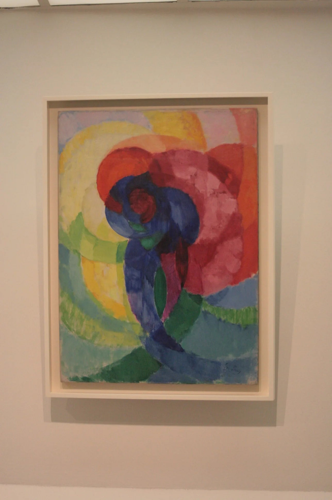 Disques rouges et bleus - František Kupka image 1 reproduction artisanale de tableau