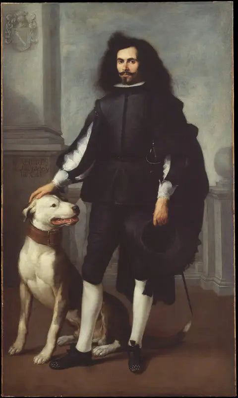 Don Andrés de Andrade y la Cal - Bartolomé Esteban Murillo image 1 tableau peint à l’huile sur toile