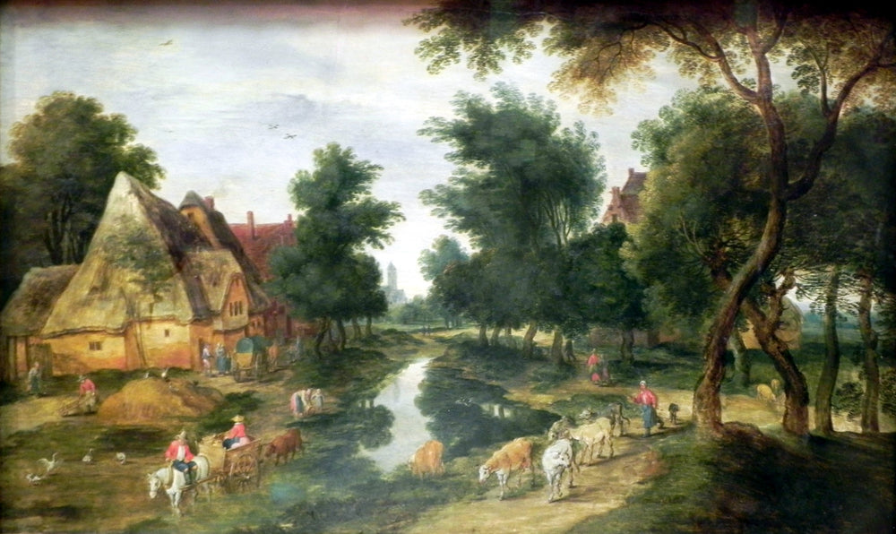 Dorfstrasse - Jan Brueghel le Jeune