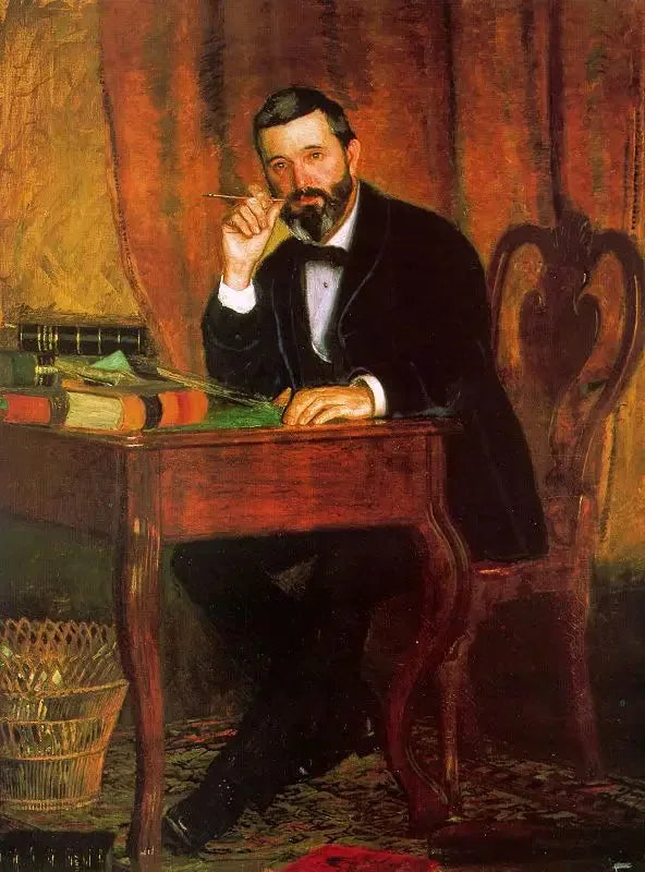 Dr Horatio C. Wood - Thomas Eakins image 1 copie de tableau peinte à la main