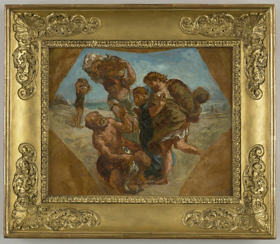 La Drachme du tribut - Eugène Delacroix