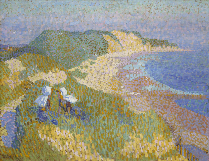 Dunes et mer à Zoutelande - Jan Toorop