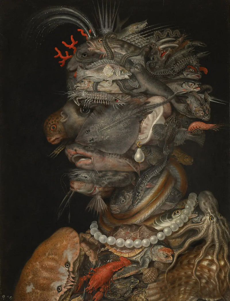 ماء - Giuseppe Arcimboldo