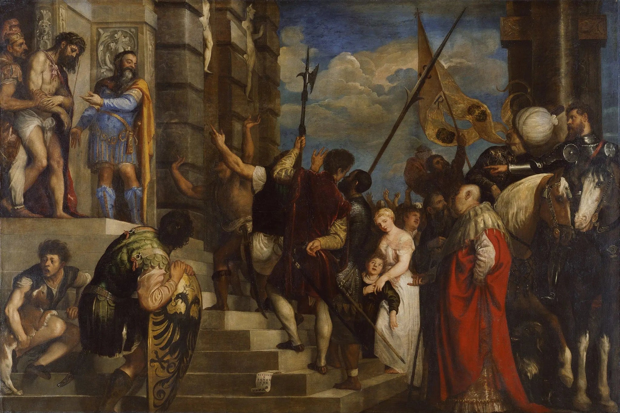 Ecce Homo - Titian image 1 reproduction artisanale de tableau
