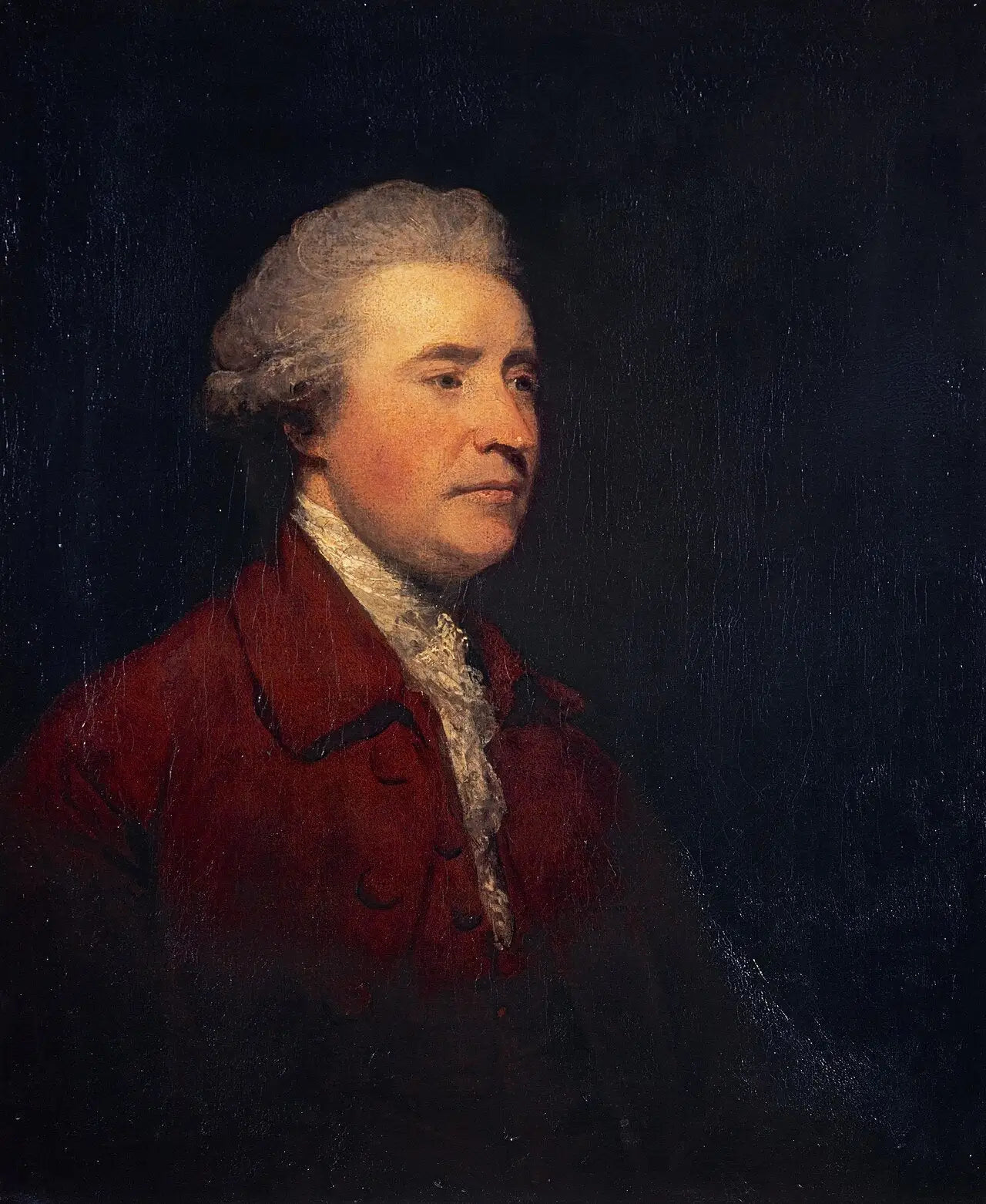 Edmund Burke, 1729 - 1797. Homme d'État, orateur et auteur - Joshua Reynolds image 1 reproduction d’œuvre d’art à l’huile