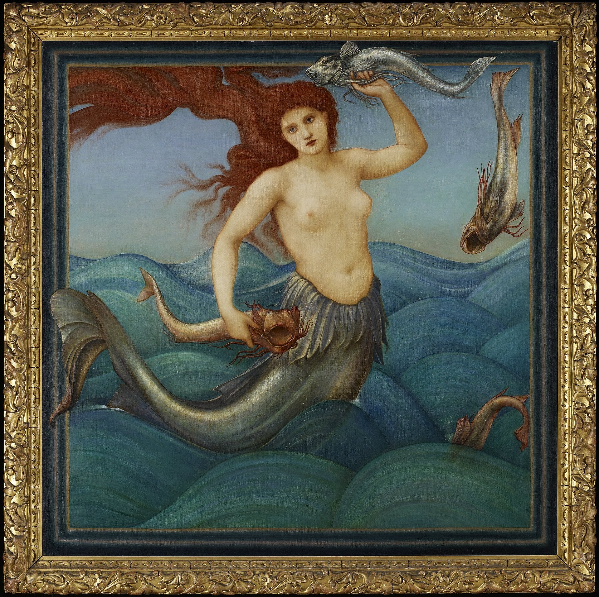 Nymphe marine - Edward Burne-Jones