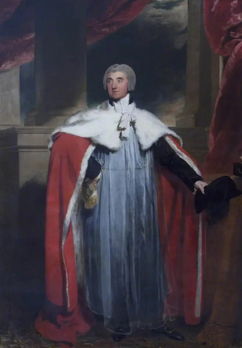 Edward Venables Vernon Harcourt (1757-1847) comme archevêque d'York - Thomas Lawrence image 1 reproduction d’œuvre d’art à l’huile