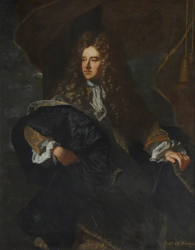 إدوارد فيلييرز (1655–1711)، كونت جيرسي، فارس مارشال الديوان الملكي ودبلوماسي