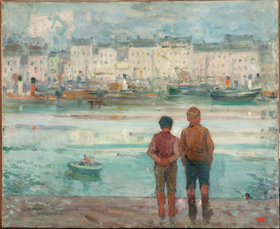 El muelle de Boulogne-sur-Mer - Jules Adler