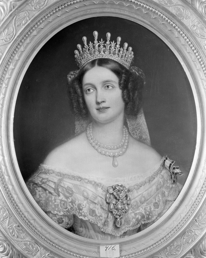 إليزابيت (1801-1873)، والدة برسيون، أميرة بافاريا، مؤسسة الملك فريدريك فيلهلم الرابع - جوزيف كارل ستيلر