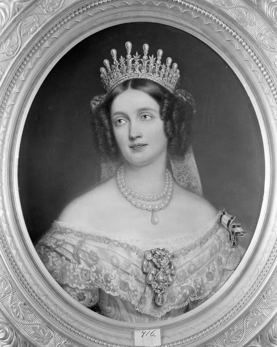 إليزابيت (1801-1873)، والدة برسيون، أميرة بافاريا، مؤسسة الملك فريدريك فيلهلم الرابع - جوزيف كارل ستيلر