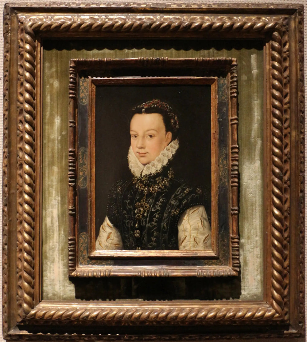Élisabeth de Valois - François Clouet image 1 reproduction artisanale de tableau