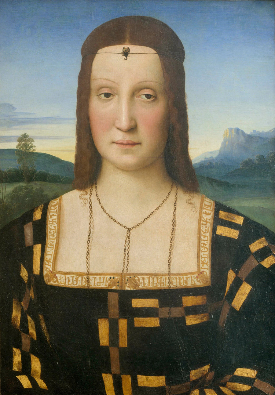 صورة إليزابيتا غونزاغا، حوالي عام 1502 - Raphaël