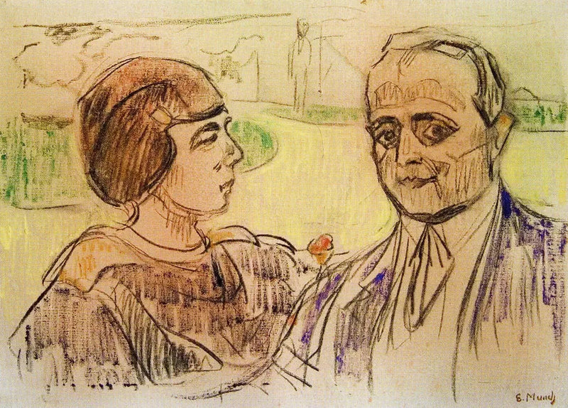 إلسا وكورت غلاسر - إدفارد مونش