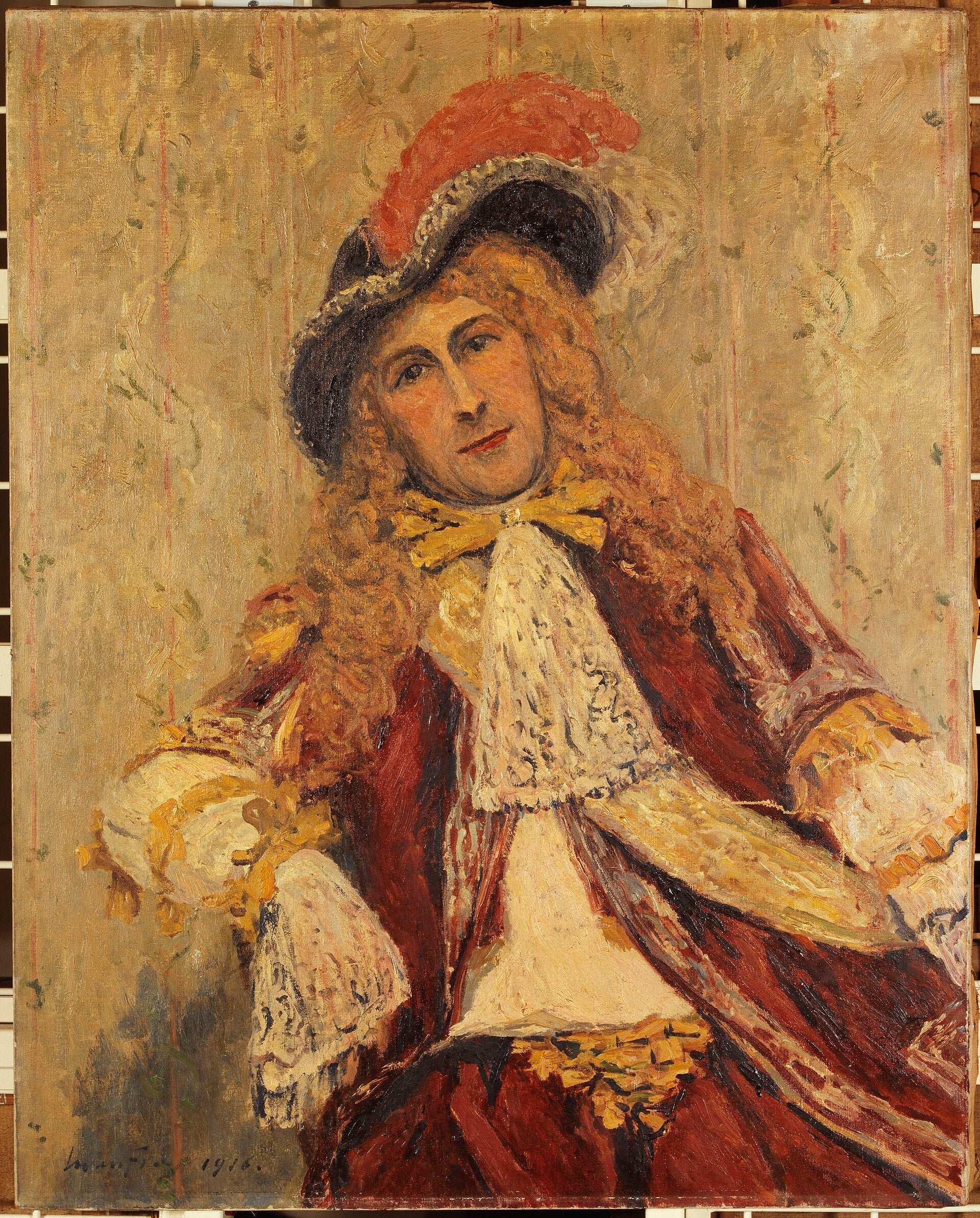 Émile Dehelly (1871-1969), sociétaire de la Comédie-Française, en costume de scène - Maxime Maufra reproduction peinture a l huile