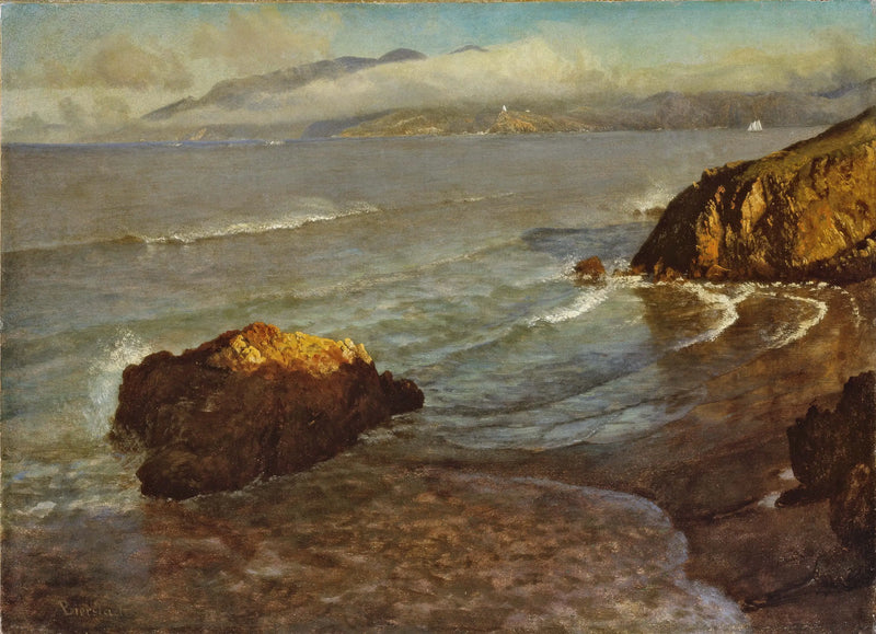 مدخل جسر البوابة الذهبية - ألبرت بيرشتاد