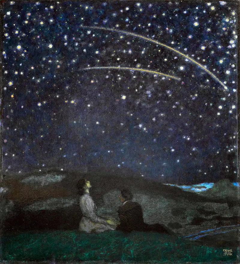 نجوم شهابية - Franz Von Stuck
