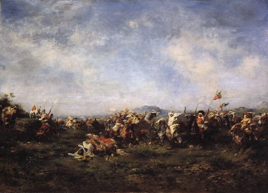 Fantasia en Algérie - Eugène Fromentin