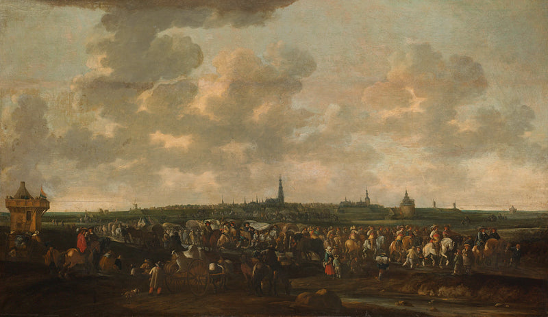 L'exode de l'occupation espagnole de Breda, 10 octobre 1637 - Hendrick de Meijer