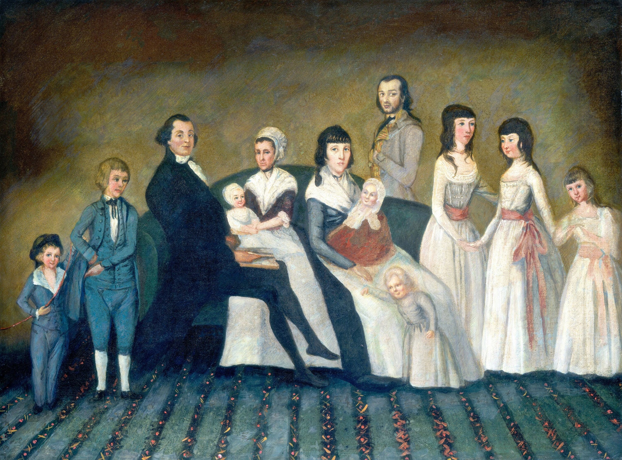 La famille Cheney - American 18th Century