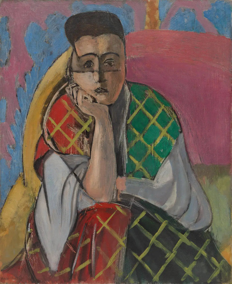امرأة بالشبكة - هنري ماتيس