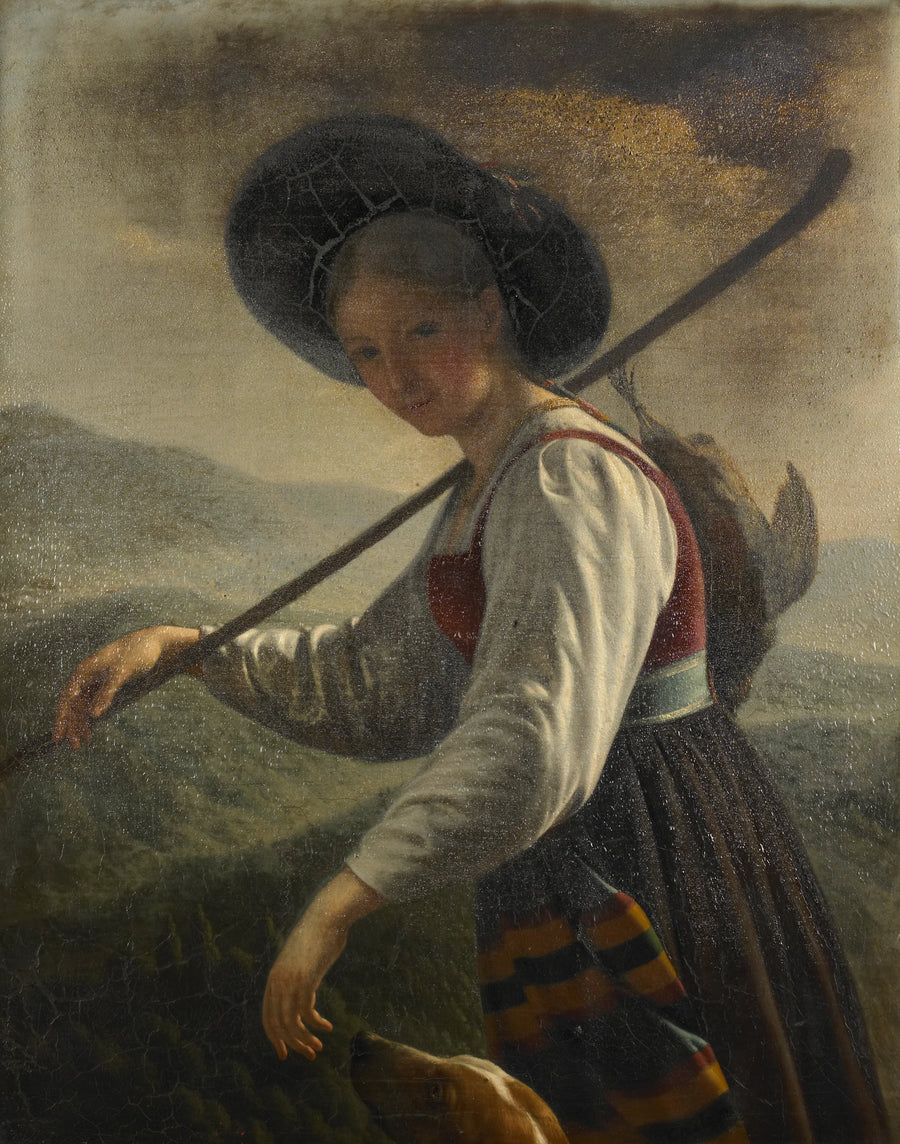 Femme d'agriculteur suisse - Cornelis Cels
