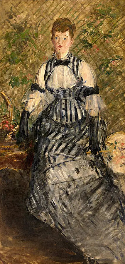 امرأة بفستان سهرة - إدوار ماني