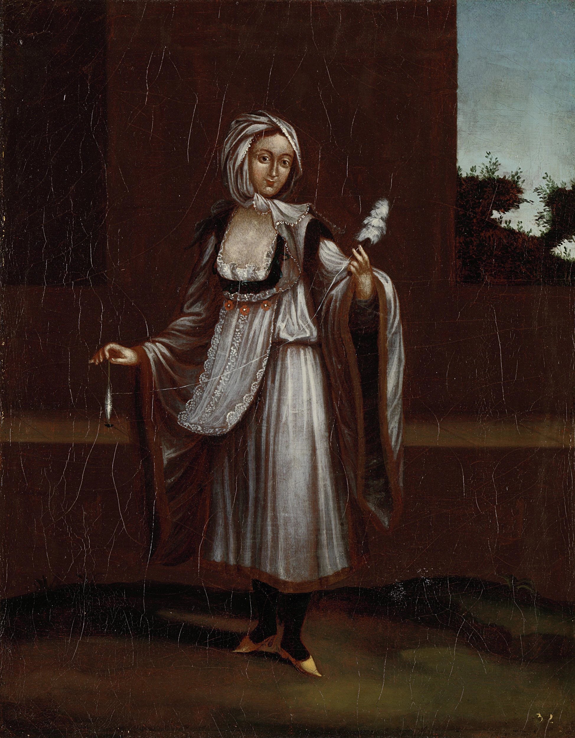 Femme de l'île de Patmos - Jean-Baptiste van Mour