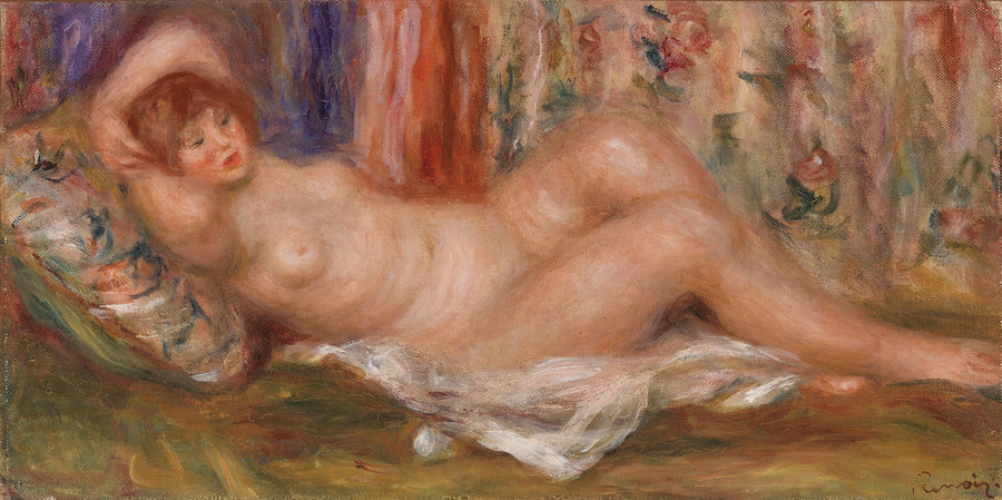 Femme nue couchée sur le dos de Pierre-Auguste Renoir — Barnes Foundation BF1142