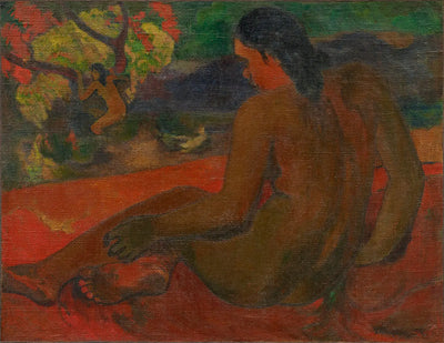 Reproduction du tableau « Femme tahitienne - Paul Gauguin » par Alpha Reproduction en peinture à l’huile