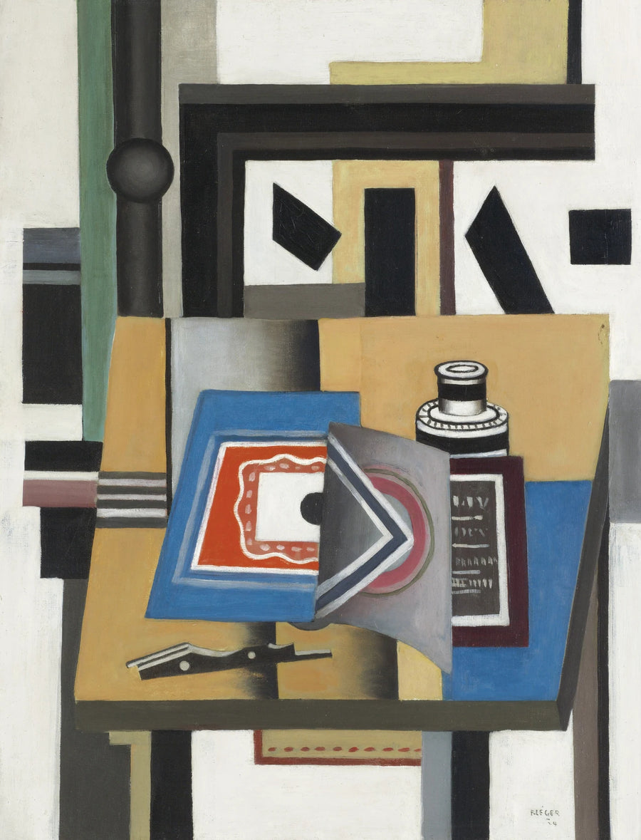 Nature morte de 1924, peinture de Fernand Léger