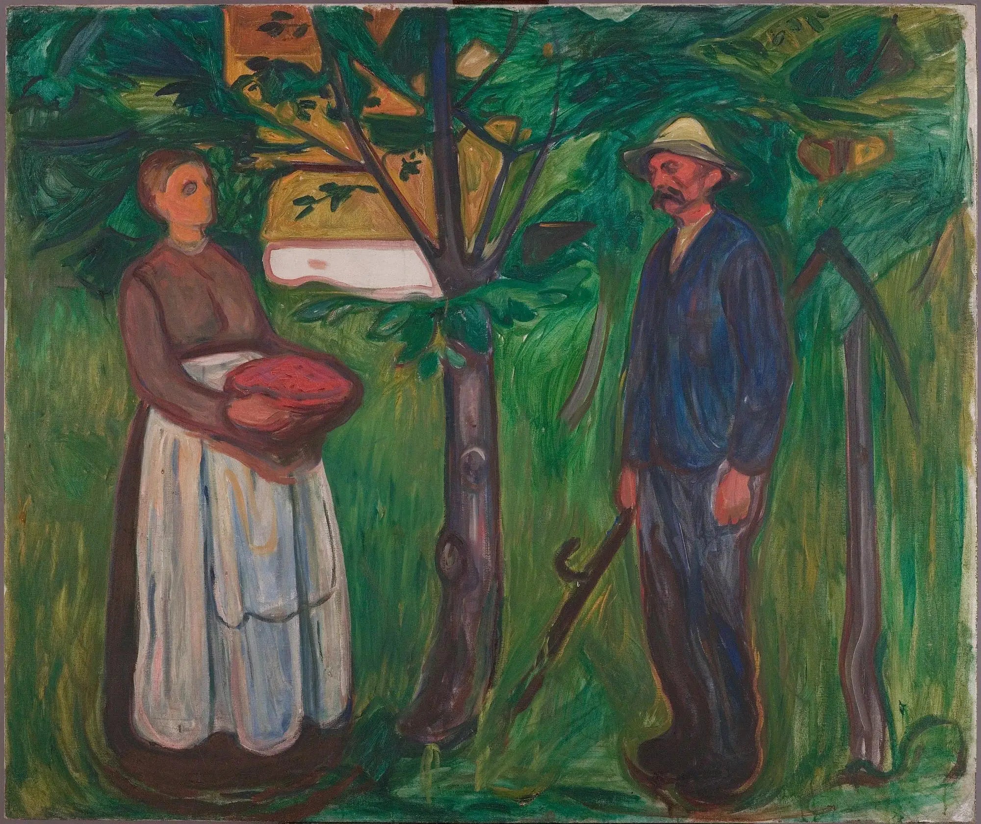 Reproduction du tableau « Fertilité - Edvard Munch » par Alpha Reproduction en peinture à l’huile